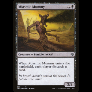 MTG Miasmic Mummy Jumpstart jmp#256