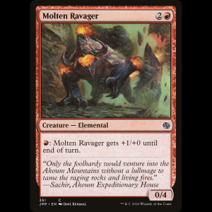 MTG Molten Ravager Jumpstart jmp#351