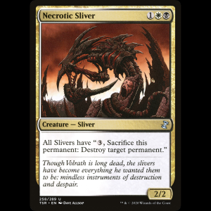 MTG Necrotic Sliver Time Spiral Remastered tsr#258