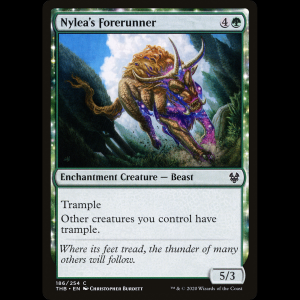 MTG Avanzadilla de Nylea (Nylea's Forerunner) Theros Beyond Death thb#186