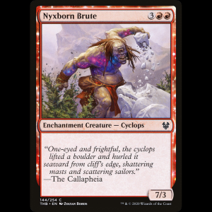 MTG Bruto nativo de Nyx (Nyxborn Brute) Theros Beyond Death thb#144