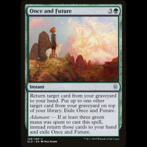 MTG Pasado y futuro (Once and Future) Throne of Eldraine eld#168