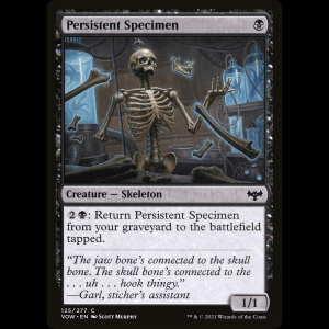 MTG Espécimen persistente (Persistent Specimen) Innistrad: Crimson Vow vow#125
