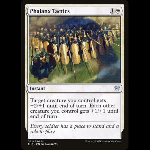 MTG Tácticas de falange (Phalanx Tactics) Theros Beyond Death thb#31