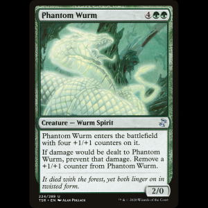 MTG Phantom Wurm Time Spiral Remastered tsr#224