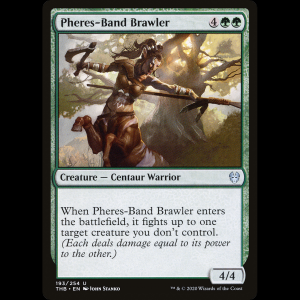 MTG Pendenciera del clan Feres (Pheres-Band Brawler) Theros Beyond Death thb#193