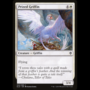 MTG Grifo preciado (Prized Griffin) Throne of Eldraine eld#24