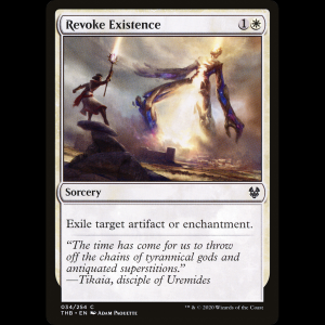 MTG Revocar la existencia (Revoke Existence) Theros Beyond Death thb#34