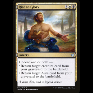 MTG Ascenso a la gloria (Rise to Glory) Theros Beyond Death thb#225