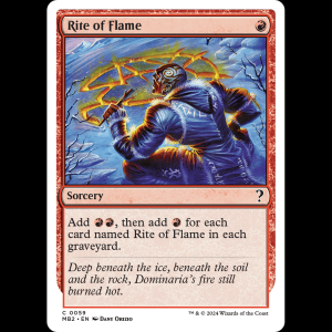 MTG Rite of Flame Mystery Booster 2 mb2#59