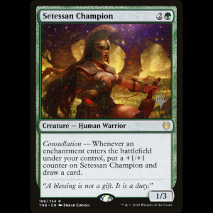 MTG Campeona setessana (Setessan Champion) Theros Beyond Death thb#198