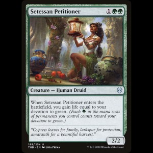 MTG Setessan Petitioner Theros Beyond Death thb#199