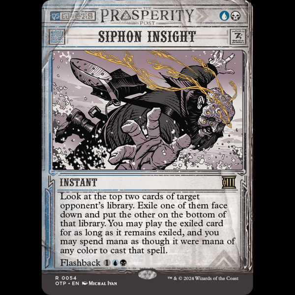 mtg breaking news cards Imp's Mischief [Outlaws of Thunder Junction: Breaking News] main image 0