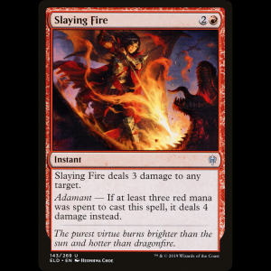 MTG Fuego asesino (Slaying Fire) Throne of Eldraine eld#143