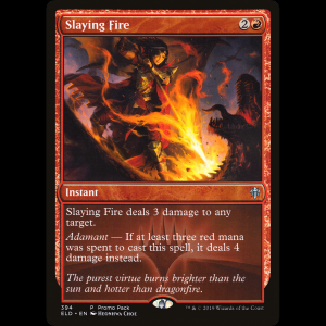 MTG Fuego asesino (Slaying Fire) Throne of Eldraine eld#394