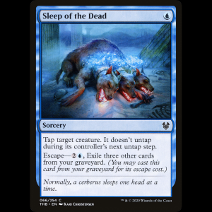 MTG El sueño de los fallecidos (Sleep of the Dead) Theros Beyond Death thb#66