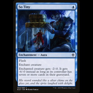 MTG Chiquitín (So Tiny) Throne of Eldraine eld#64