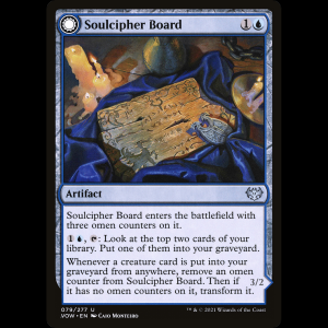 MTG Soulcipher Board // Cipherbound Spirit Innistrad: Crimson Vow vow#79