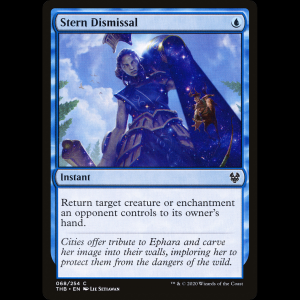 MTG Rechazo severo (Stern Dismissal) Theros Beyond Death thb#68