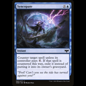 MTG Sincopar (Syncopate) Innistrad: Crimson Vow vow#83