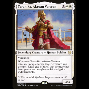 MTG Taranika, Akroan Veteran Theros Beyond Death thb#39