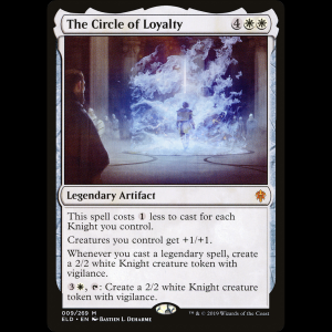 MTG The Circle of Loyalty Throne of Eldraine eld#9