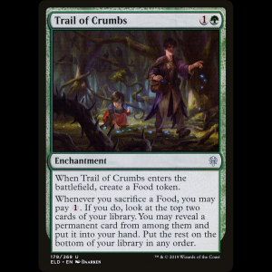 MTG Rastro de migajas (Trail of Crumbs) Throne of Eldraine eld#179