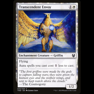 MTG Faraute trascendente (Transcendent Envoy) Theros Beyond Death thb#40