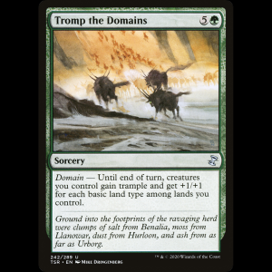MTG Tromp the Domains Time Spiral Remastered tsr#242