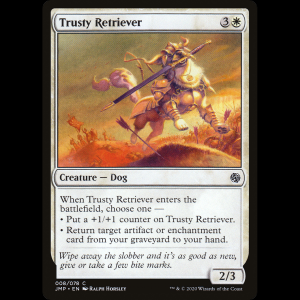 MTG Trusty Retriever Jumpstart jmp#8