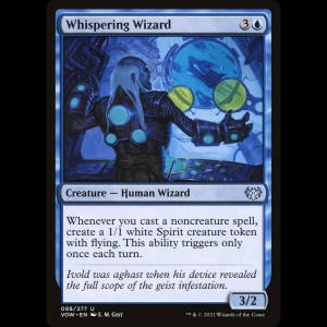 MTG Whispering Wizard Innistrad: Crimson Vow vow#88