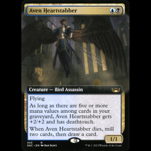 MTG Aven Heartstabber Streets of New Capenna snc#433