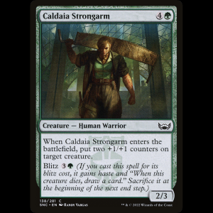 MTG Caldaia Strongarm Streets of New Capenna snc#138