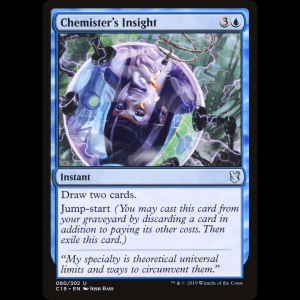 MTG Chemister's Insight Commander 2019 c19#80
