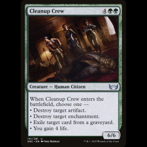 MTG Cleanup Crew Streets of New Capenna snc#141