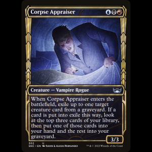 MTG Corpse Appraiser Streets of New Capenna snc#302