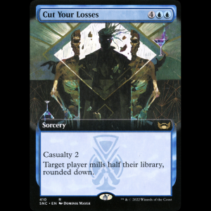MTG Cut Your Losses Streets of New Capenna snc#410