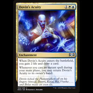 MTG Dovin's Acuity Ravnica Allegiance rna#168