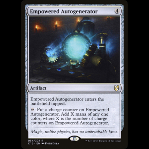 MTG Empowered Autogenerator Commander 2019 c19#54