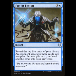 MTG Fact or Fiction Commander 2019 c19#85