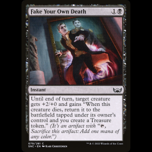 MTG Fake Your Own Death Streets of New Capenna snc#79