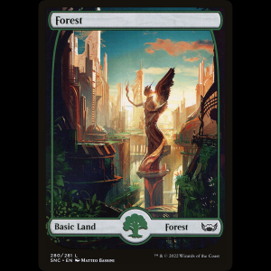 MTG Forest Streets of New Capenna snc#280