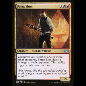 MTG Forge Boss Streets of New Capenna snc#189