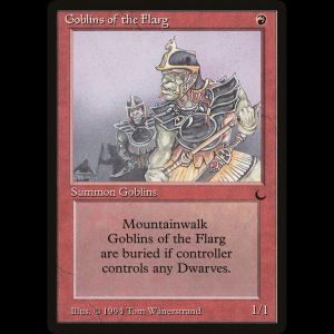 MTG Goblins of the Flarg The Dark drk#70