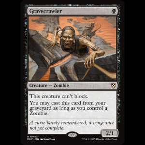 MTG Gravecrawler Aetherdrift Commander drc#43