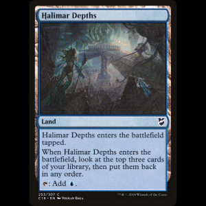 MTG Halimar Depths Commander 2018 c18#253