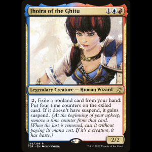 MTG Jhoira of the Ghitu Time Spiral Remastered tsr#256