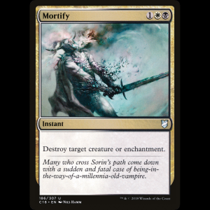 MTG Mortify Commander 2018 c18#186
