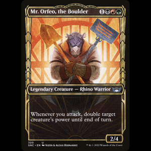MTG Mr. Orfeo, the Boulder Streets of New Capenna snc#320