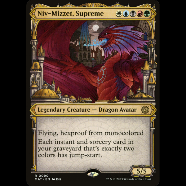 MTG Niv-Mizzet, Supreme March of the Machine: The Aftermath mat#90